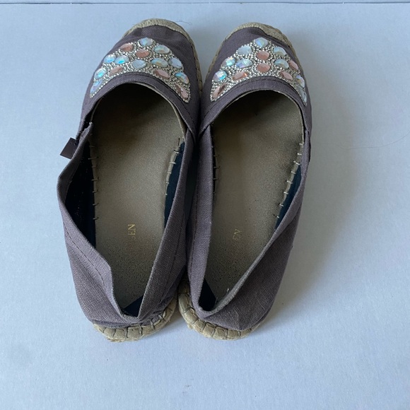 Ilse Jacobsen “Hornbaek” Adornments Canvas Espadrille Size 9 - Picture 7 of 10